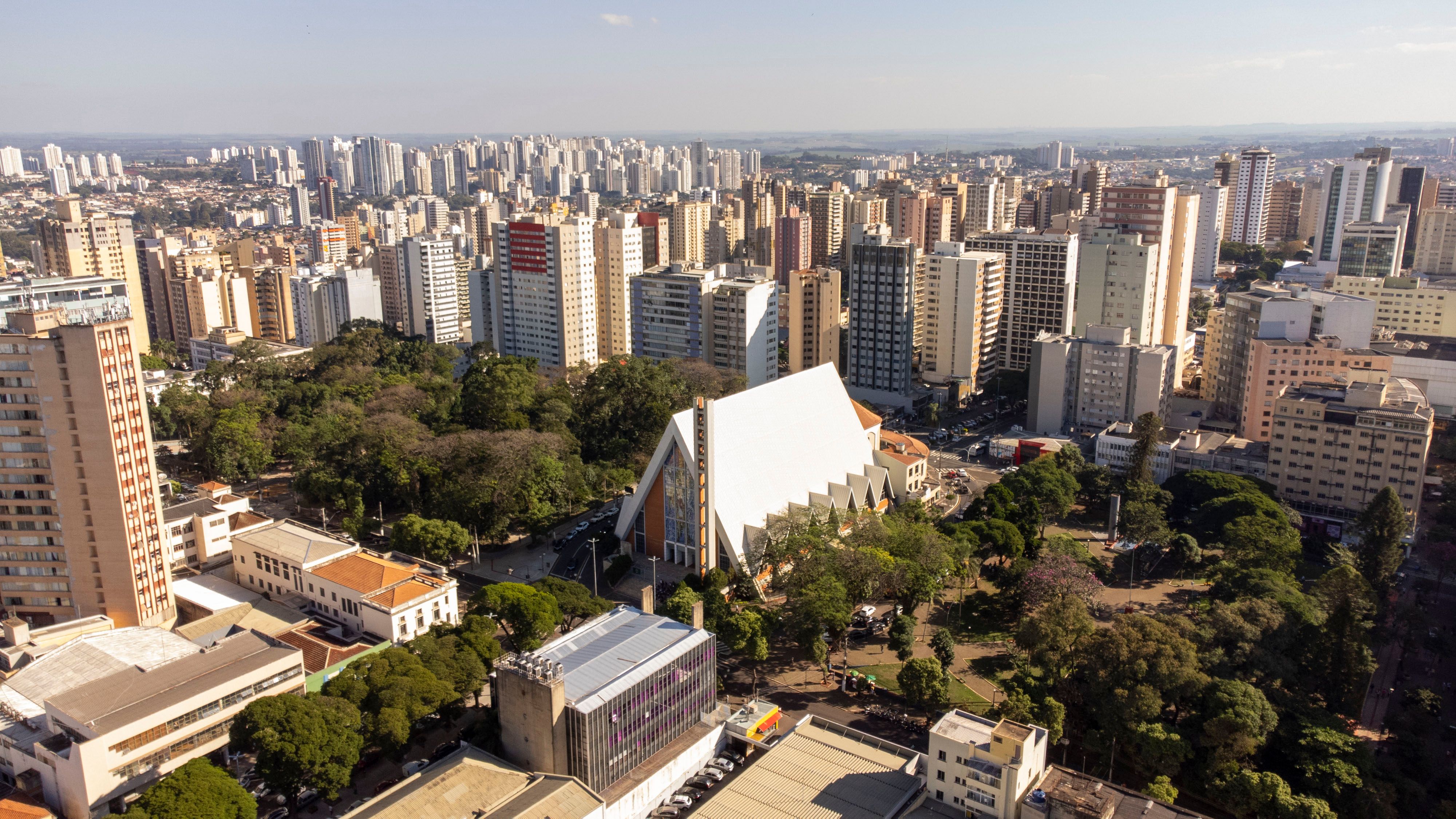 Vista aérea de Londrina, Paraná